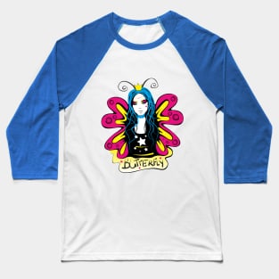 Butterfly Baseball T-Shirt